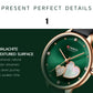 CURREN Watches Women Fashion Leather Quartz Wristwatch Charming Rhinestone Female Clock Zegarki Damskie