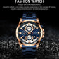 CURREN Watch Quartz Male watches Fashion Chronograph Clock Mens Gift Casual Stainless Steel Wristwatch