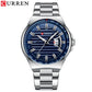 CURREN New Men Business Watch Full Steel Quartz Top Brand Luxury Sports Waterproof Casual Male Wristwatch Relogio Masculino