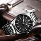CURREN Man Watch Fashion Stainless Steel Quartz Wristwatches Top Brand Simple Thin Watches for Men Gold Clock