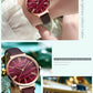 CURREN Fashion Women's Watches Leather Strap Quartz Wristwatch Classic Simple Thin Watch