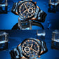 CURREN New Fashion Watches with Stainless Steel Top Brand Luxury Sports Chronograph Quartz Watch Men Relogio Masculino
