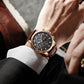 LIGE New Men Watch Top Brand Luxury Waterproof Luminous Sport Wristwatch Quartz Military Leather Watch For Men Relogio Masculino