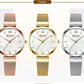 CURREN Fashion Watch for Women Luxury Quartz Gold Elegant Bracelet Wristwatch Female Clock Ladies Dress Stainless Steel