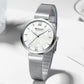 CURREN Watches Women's Simple Fashion Quartz Watch Ladies Wristwatch Charm Bracelet Stainless Steel Clock relogios feminino