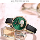 CURREN Watches Women Fashion Leather Quartz Wristwatch Charming Rhinestone Female Clock Zegarki Damskie