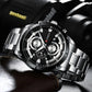 CURREN Watch Quartz Male watches Fashion Chronograph Clock Mens Gift Casual Stainless Steel Wristwatch