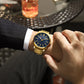 CURREN Man Watch Fashion Stainless Steel Quartz Wristwatches Top Brand Simple Thin Watches for Men Gold Clock