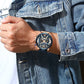 CURREN Casual Sport Watches for Men Top Brand Luxury Military Leather Wrist Watch Man Clock Fashion Chronograph Wristwatch