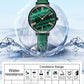 CURREN Fashion Women's Watches Leather Strap Quartz Wristwatch Classic Simple Thin Watch