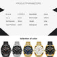 CURREN Man Watch Fashion Stainless Steel Quartz Wristwatches Top Brand Simple Thin Watches for Men Gold Clock
