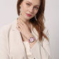 【Escapement time】Women's Quartz Watch 35mm Case VH31 Heat Treatment Hand