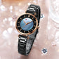 Watches Women CURREN Top Brand Fashion Thin Quartz Wristwatch with Charming Stainless Steel Bracelet