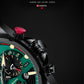 CURREN Fashion Quartz Watches Men Casual Sport Wristwatch with Stainless Steel Chronograph Dial Clock with Luminous