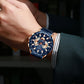 CURREN Luxury Casual Mens Watches Quartz Sports Chronograph Wristwatch Male Stainless Steel Luminous hands Clock