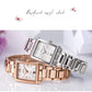 MEGIR Silver Women Watches Top Brand Luxury Waterproof Watch Bracelet Fashion Stainless Steel Bracelet Wristwatch for Women 1079
