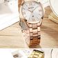 CURREN Watch Women Top Brand Quartz Female Bracelet Watches Stainless Steel Wrist Watch For Ladies Reloj Mujer Gift Rose Gold