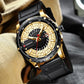 CURREN Mens Watches Top Brand Luxury Casual Quartz Leather Wristwatches Business Male Clock with Date and Luminous hands