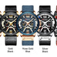CURREN Casual Sport Watches for Men Top Brand Luxury Military Leather Wrist Watch Man Clock Fashion Chronograph Wristwatch