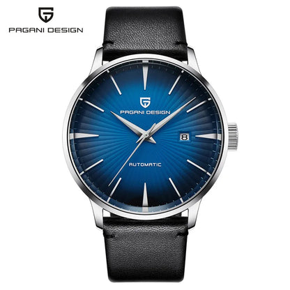 PAGANI DESIGN Luxury Brand New Fashion Mens Watches Waterproof Leather Strap Casual Automatic Mechanical Watch Relogio Masculino