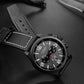 Fashion Classic Black White Chronograph Watch Men CURREN Men's Watches Casual Quartz Wristwatch Male Clock Reloj Hombre