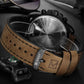 Fashion Classic Black White Chronograph Watch Men CURREN Men's Watches Casual Quartz Wristwatch Male Clock Reloj Hombre