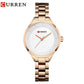 CURREN Top Brand Fashion Ladies Watches Stainless Steel Band Quartz Female Wrist Watch Ladies Gifts Clock Relogio Feminino