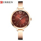 CURREN Fashion Women Dress Wristwatch Ladies Quartz Watch Brand Luxury Women Bracelet Watches Full Steel Female Clock