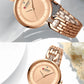 CURREN Quartz Women Luxury Rhinestone Clock Woman Gift Charming Ladies Stainless Steel Bracelet Women Wristwatch Montre femme