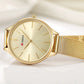 CURREN Simple Watches Hot Sale Wristwatches Women brand Fashion Dress Ladies Bracelet Watch Rose Gold Clock Gifts