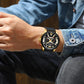 CURREN Mens Watches Top Brand Luxury Leather Sports Watch Men Fashion Chronograph Quartz Man Clock Waterproof Relogio Masculino