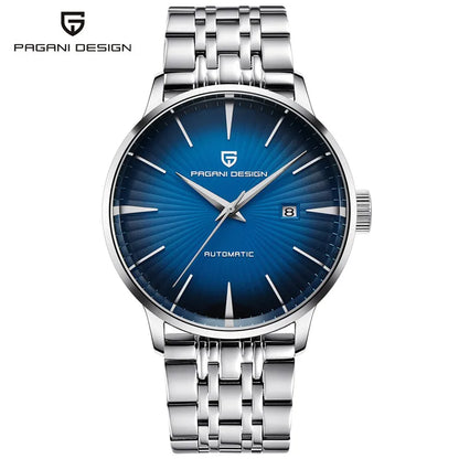 PAGANI DESIGN Luxury Brand New Fashion Mens Watches Waterproof Leather Strap Casual Automatic Mechanical Watch Relogio Masculino