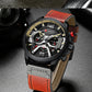 CURREN Mens Watches Top Brand Luxury Leather Sports Watch Men Fashion Chronograph Quartz Man Clock Waterproof Relogio Masculino