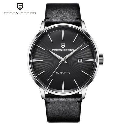 PAGANI DESIGN Luxury Brand New Fashion Mens Watches Waterproof Leather Strap Casual Automatic Mechanical Watch Relogio Masculino