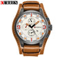 Luxury Brand CURREN Mens Watches Military Sports Men Watch Quartz Date Clock Casual Leather Wrist Watch Relogio Masculino 8225