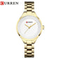 CURREN Top Brand Fashion Ladies Watches Stainless Steel Band Quartz Female Wrist Watch Ladies Gifts Clock Relogio Feminino