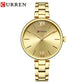 CURREN Women Watch Fashion Luxury Watch Reloj Mujer Stainless Steel  Female Clock Quartz Bracelet Wrist Watch Clock Gift