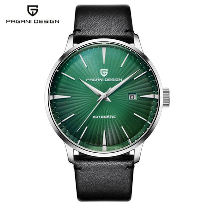PAGANI DESIGN Luxury Brand New Fashion Mens Watches Waterproof Leather Strap Casual Automatic Mechanical Watch Relogio Masculino