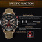 MEGIR Men Sports Watch Chronograph Luxury Quartz Military Wristwatches Waterproof Luminous Date Clock Relogio Masculino 2085