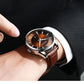 CURREN Simple Men Leather Watch Man Luxury Brand Quartz Watches Relogio Masculino Casual Wristwatch Male Clock Blue