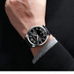 CURREN Simple Men Leather Watch Man Luxury Brand Quartz Watches Relogio Masculino Casual Wristwatch Male Clock Blue
