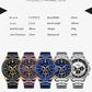 CURREN Luxury Brand Watches for Men Casual Sporty Quartz Wristwatch with 316 Stainless Steel Band Chronograph Clock Male Silver