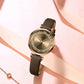 CURREN New Watches for Women Simple Quartz Ladies Wristwatches with Leather Strap Elegance Wrist Charm Timeless