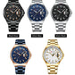 CURREN New Men Business Watch Full Steel Quartz Top Brand Luxury Sports Waterproof Casual Male Wristwatch Relogio Masculino