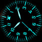【Escapement Time】Automatic PT5000 Movement Pilot Watch withType-B or Type-A   Black Dial and 40mm Case waterproof 100M