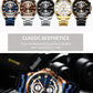 CURREN Watch Quartz Male watches Fashion Chronograph Clock Mens Gift Casual Stainless Steel Wristwatch
