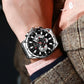 CURREN Luxury Casual Mens Watches Quartz Sports Chronograph Wristwatch Male Stainless Steel Luminous hands Clock