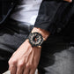 CURREN Watches Top Brand Fashion Leather Wristwatch Casual Quartz Men's Watch New Chic Luminous hands Clock
