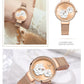 NAVIFORCE Luxury Women's Watch Set with Steel Mesh Band Creative Design Female Clock Relogio Feminino Includes Watch Box for Sal