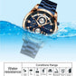 CURREN Watch Quartz Male watches Fashion Chronograph Clock Mens Gift Casual Stainless Steel Wristwatch